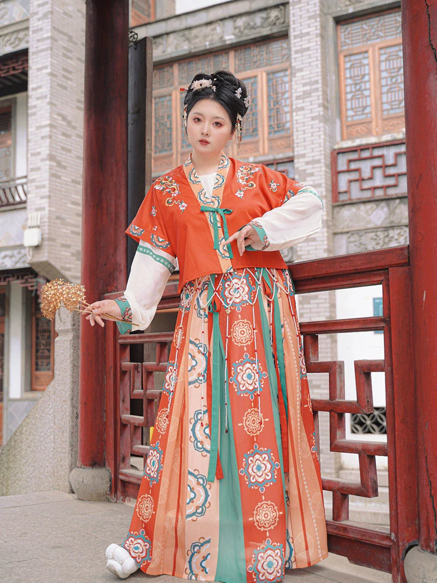 Silk Road - Tang Dynasty Hanfu Matching Set