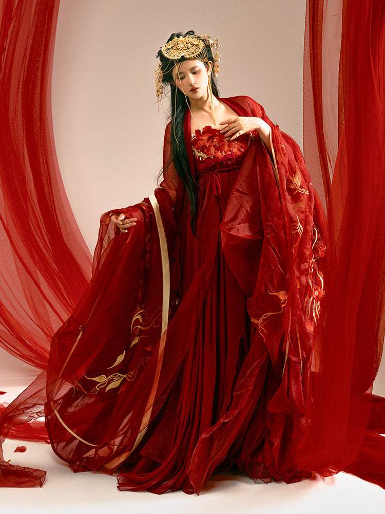 Lost You Forever 长相思 - Tang Dynasty Style Hanfu Dress Heziqun