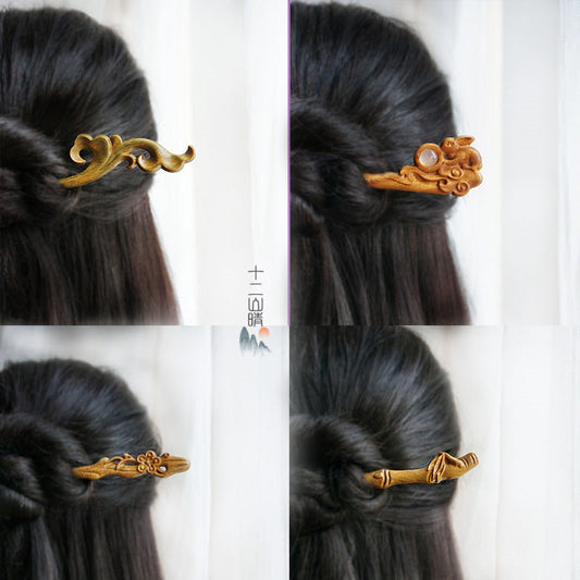 Sandalwood Hair Stick Collection