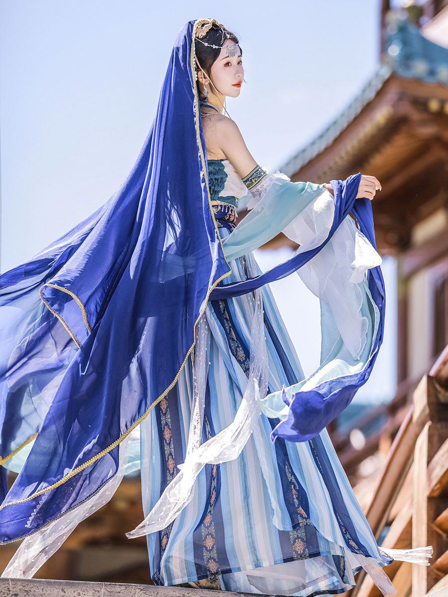 Princess Tianzhu 天竺公主 - Dunhuang Goddess Feitian Tang Dynasty Costume