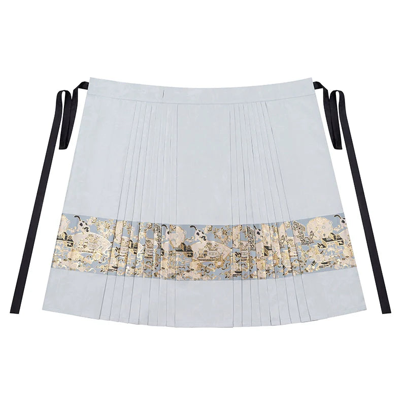 Ming Dynasty Modern Hanfu, Mamianqun, Bogu Cat 博古猫猫 (Preorder)