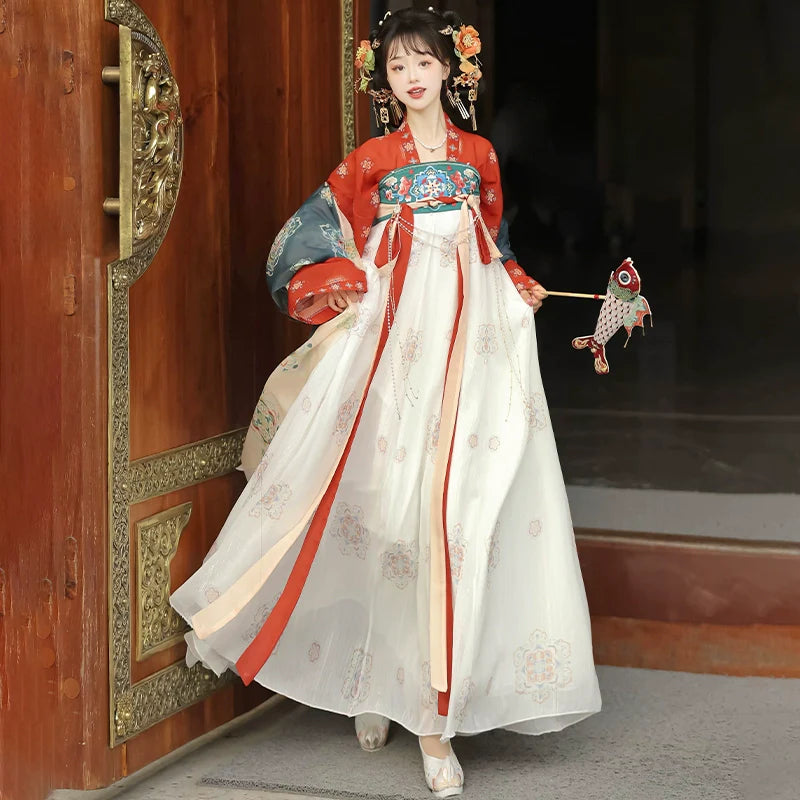 Yurong 玉蓉 - Tang Dynasty Style Qixiong Ruqun