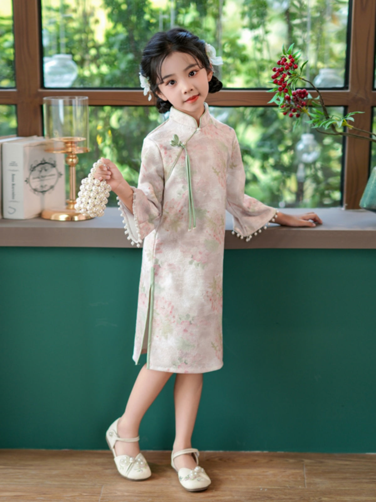 Daphne - New Chinese Style Cheongsam for Girls