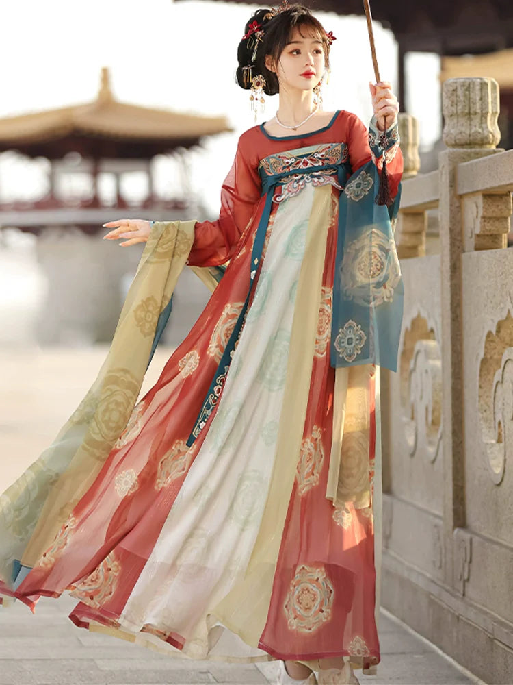 Baozhu 宝珠 - Tang Dynasty Style Qixiong Ruqun