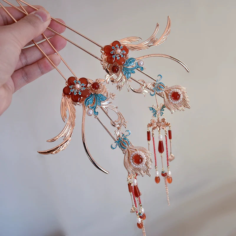 Chinese Wedding Hair Accessories: Flower Appearance