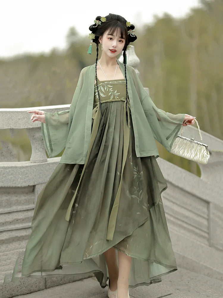 Yu Li 郁离 - Tang Dynasty Qixiong Ruqun Modern Hanfu Dress