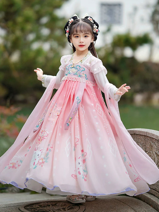 Alessia - Tang Dynasty Hanfu Dress for Girls