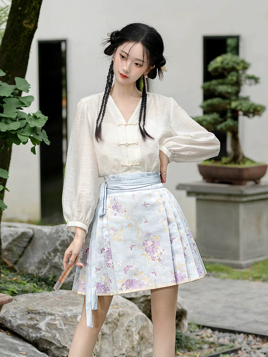 Ming Dynasty Modern Hanfu, Mamianqun, Tiny Wings 微小之翼