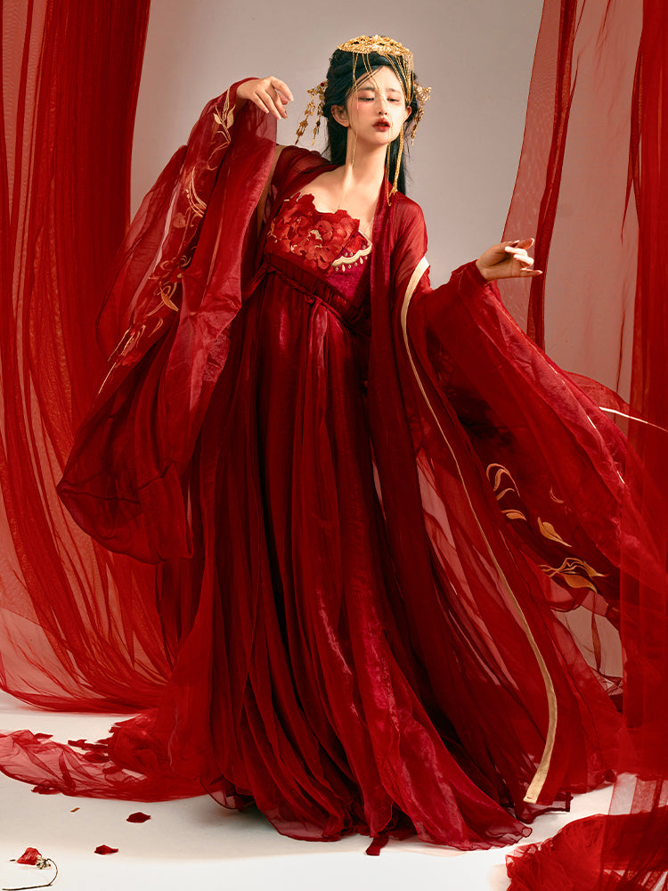 Lost You Forever 长相思 - Tang Dynasty Style Hanfu Dress Heziqun