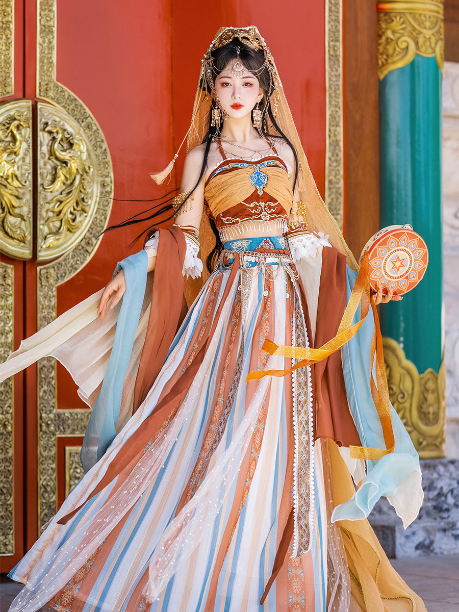 Princess Tianzhu 天竺公主 - Dunhuang Goddess Feitian Tang Dynasty Costume