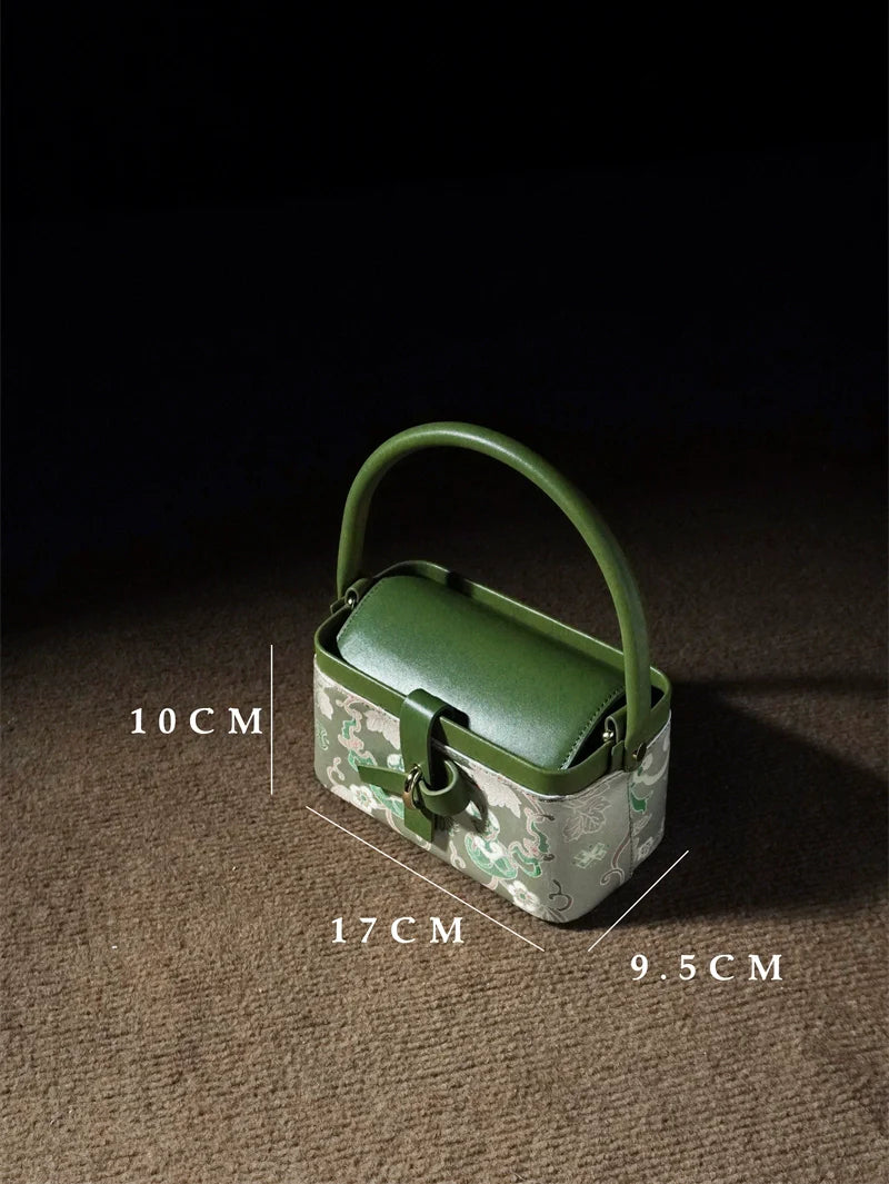 Emerald Cloud Small Vanity Bag for Women