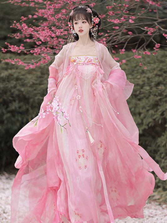 Full of Rain 满天花雨 - Tang Dynasty Style Qixiong Ruqun