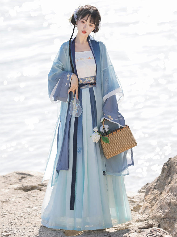 Mo Huayou 陌花悠 - Song Dynasty Style Qiyao Ruqun Hanfu