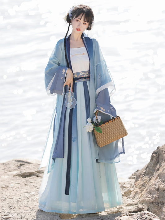 Mo Huayou 陌花悠 - Song Dynasty Style Qiyao Ruqun Hanfu