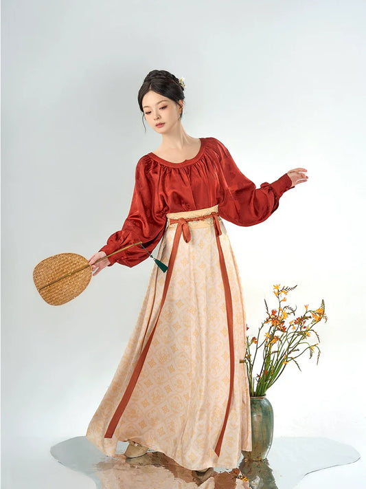 Tang Dynasty Inspired Modern Hanfu, Xiaoman 小满