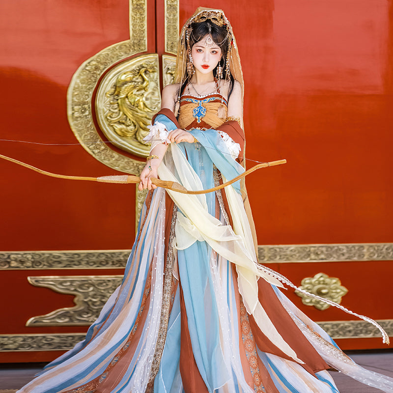 Princess Tianzhu 天竺公主 - Dunhuang Goddess Feitian Tang Dynasty Costume