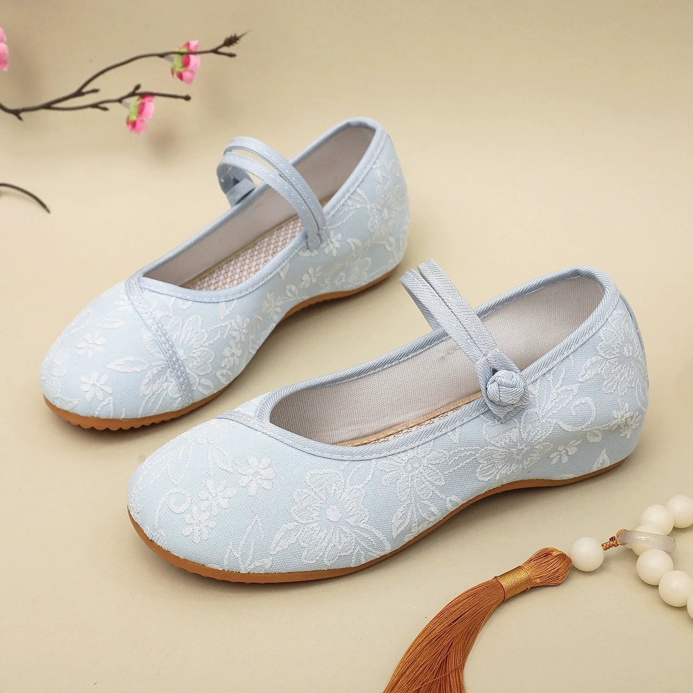 Joanna - Chinese Patterned Hanfu Shoes