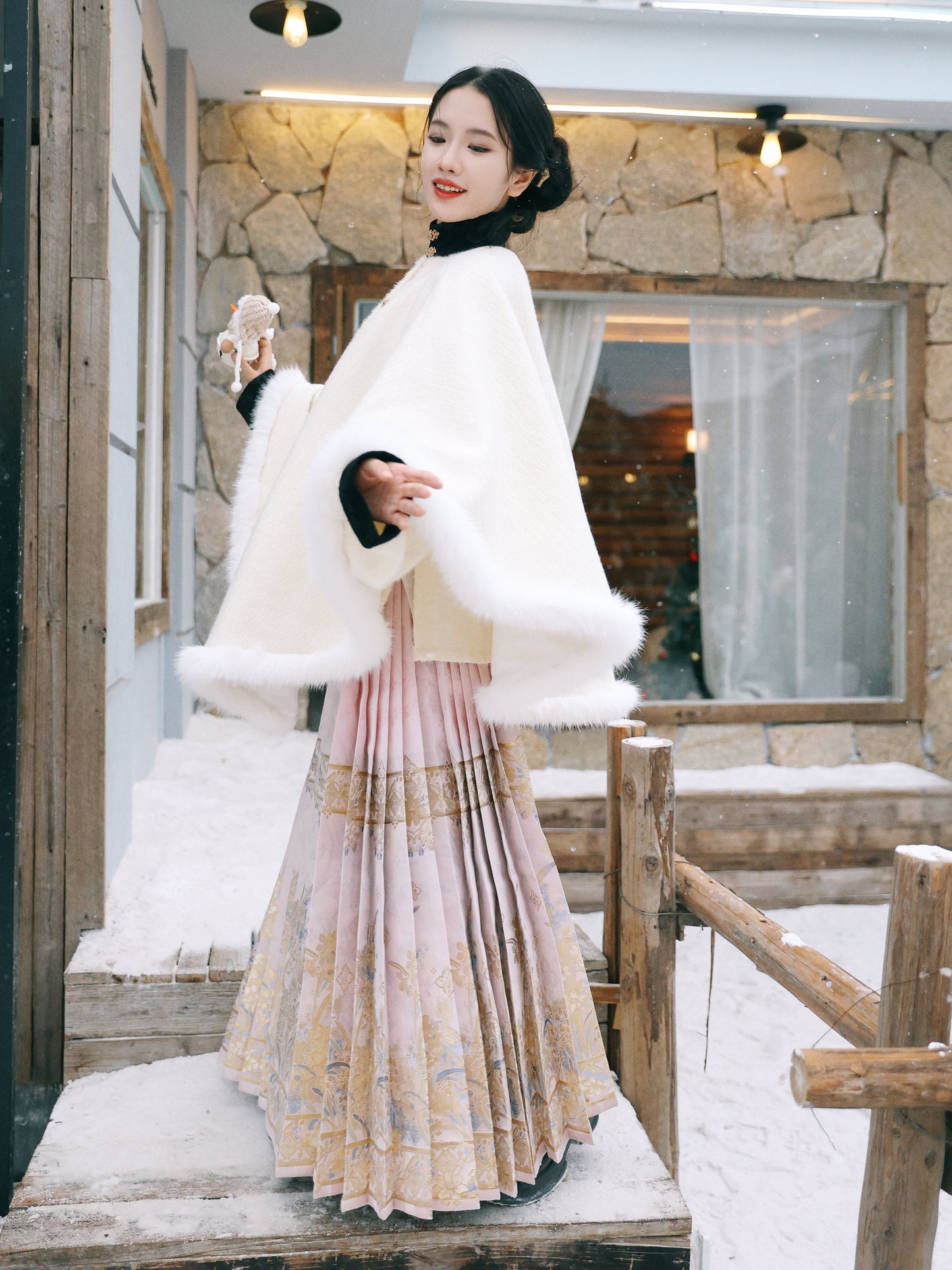 Immortal Lingjing 凌净仙 - Mamianqun Ming Dynasty Hanfu Set