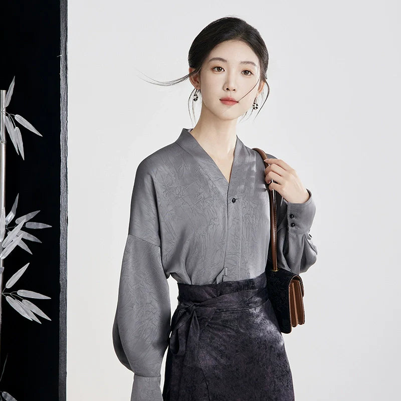 Song Dynasty x Modern Hanfu: Misty Glow 烟光凝