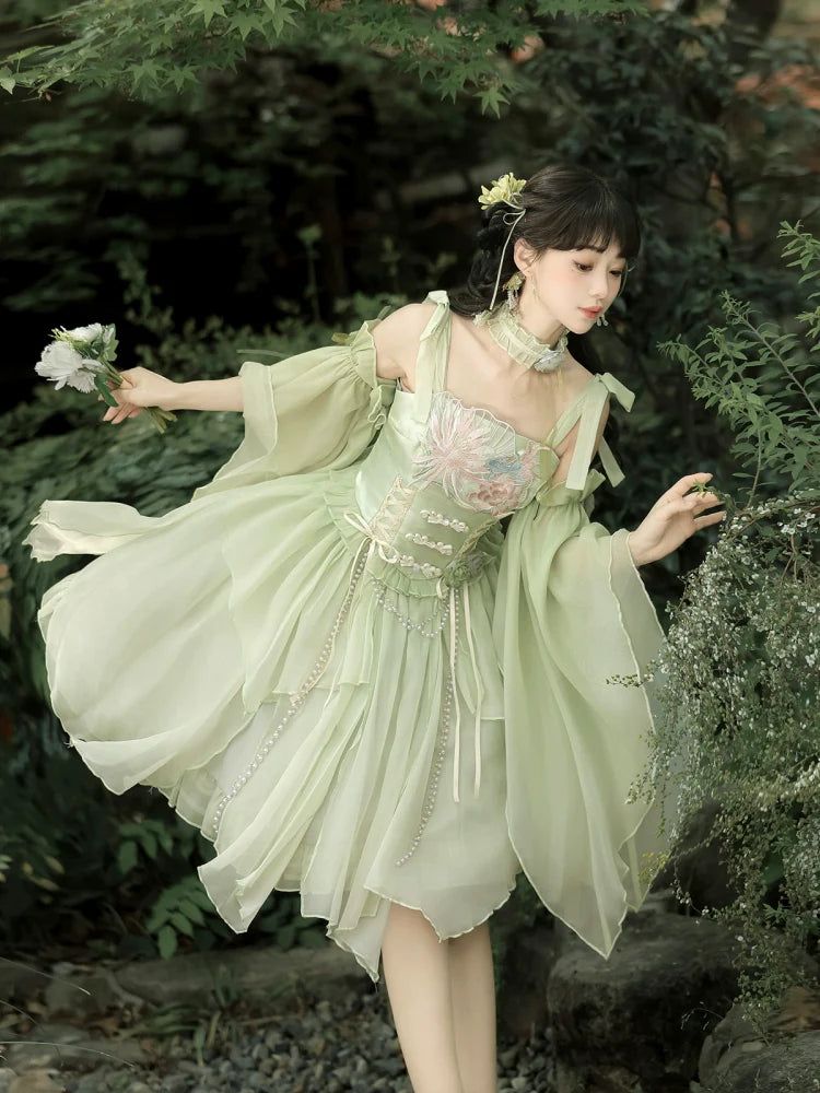 Qi Lolita Dress, Dew 清华露