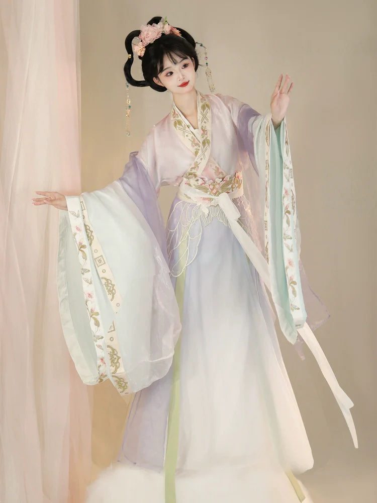 Fairy Spirit - Wei Jin Flower Goddess Style Qiyao Ruqun