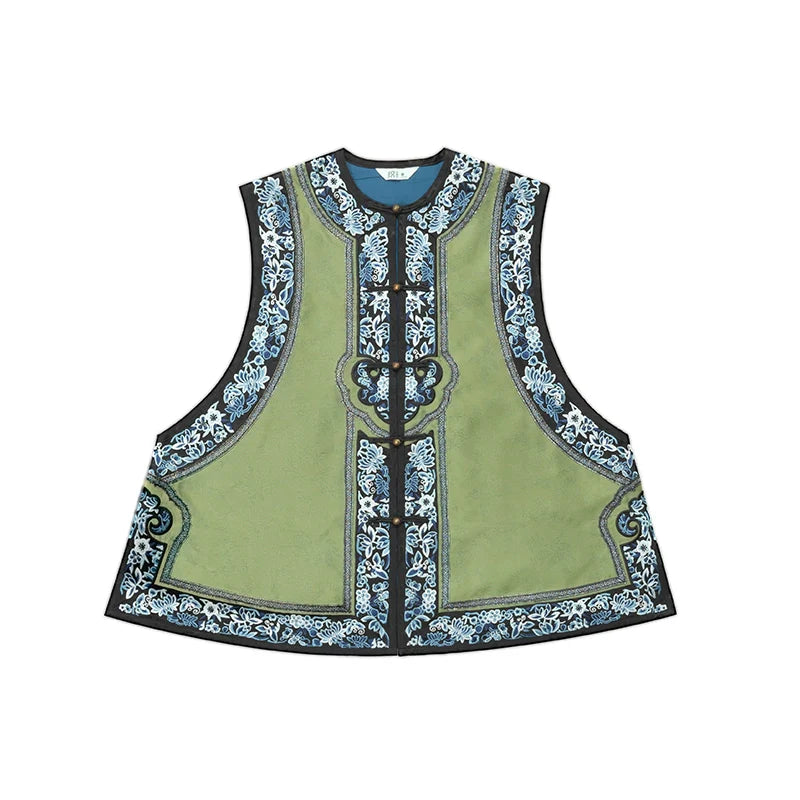 Modern Qing Dynasty Outfit: Porcelain 茗瓷 (Preorder)