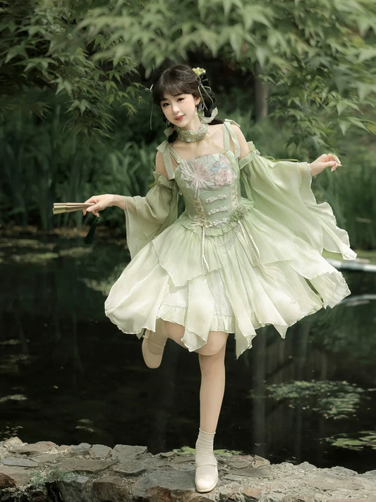 Qi Lolita Dress, Dew 清华露