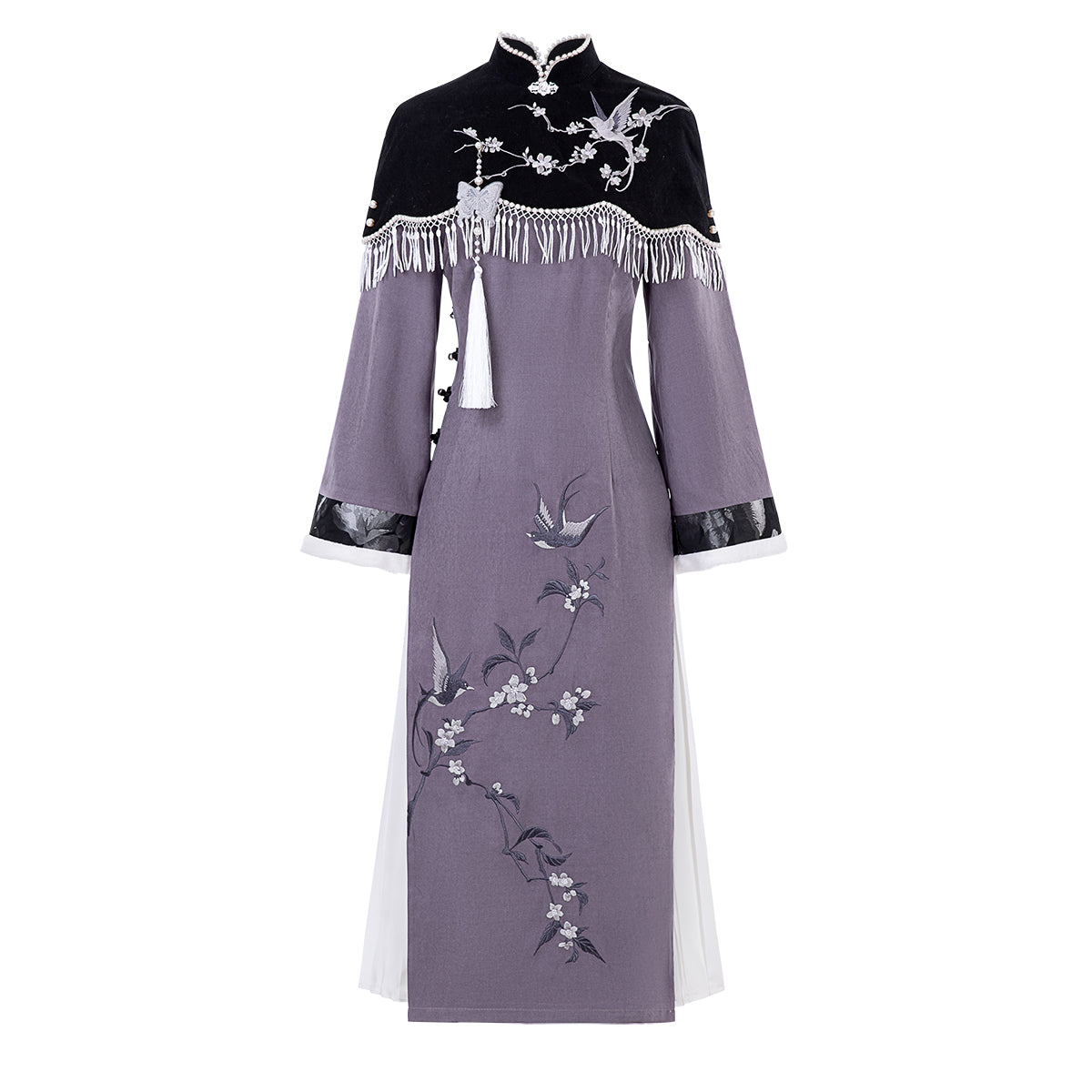 Swallow's Returns 闻燕归 - New Chinese Style Modern Cheongsam Dress
