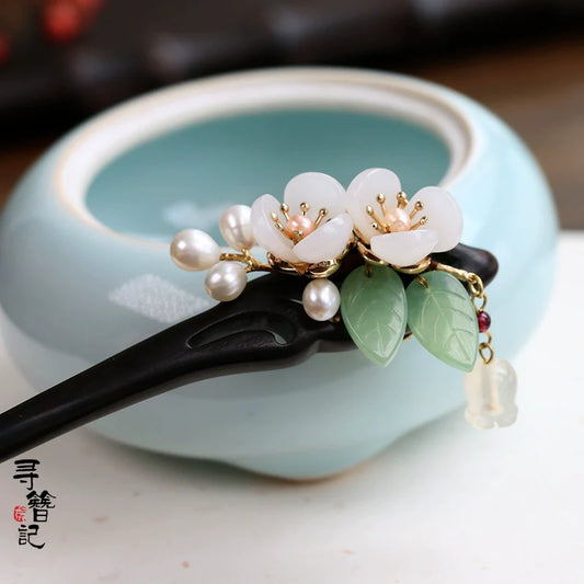 Hair Stick: Fresh Flowers