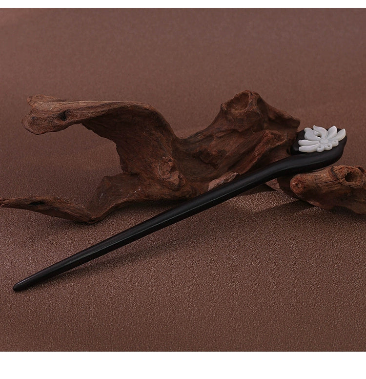 Ebony Hair Stick: Moonlight