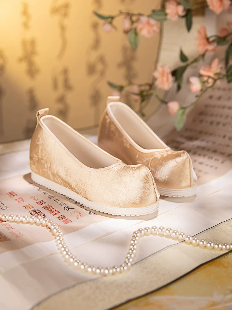 Rachel - Traditional Brocade Hanfu Shoes