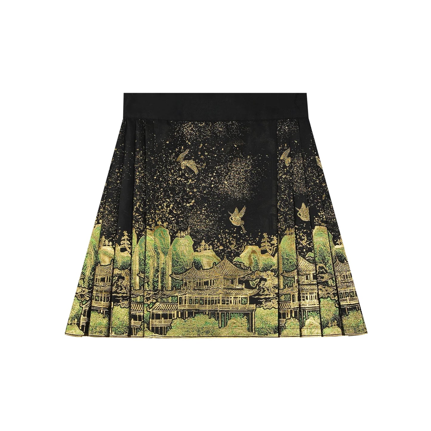 Ming Dynasty Modern Hanfu, Mamianqun, Penglai Immortal 蓬莱仙 (Preorder)