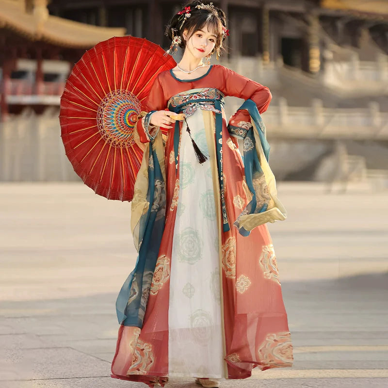 Baozhu 宝珠 - Tang Dynasty Style Qixiong Ruqun