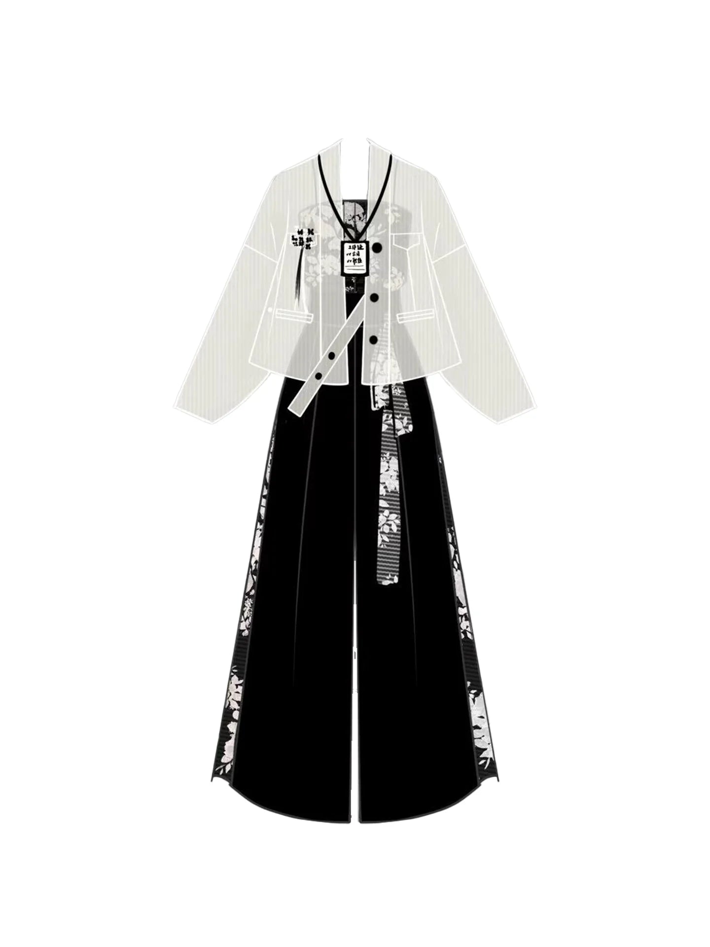 Friday Evening 晚五 - Modern Song Dynasty Summer Casual Hanfu Outfit (Preorder)
