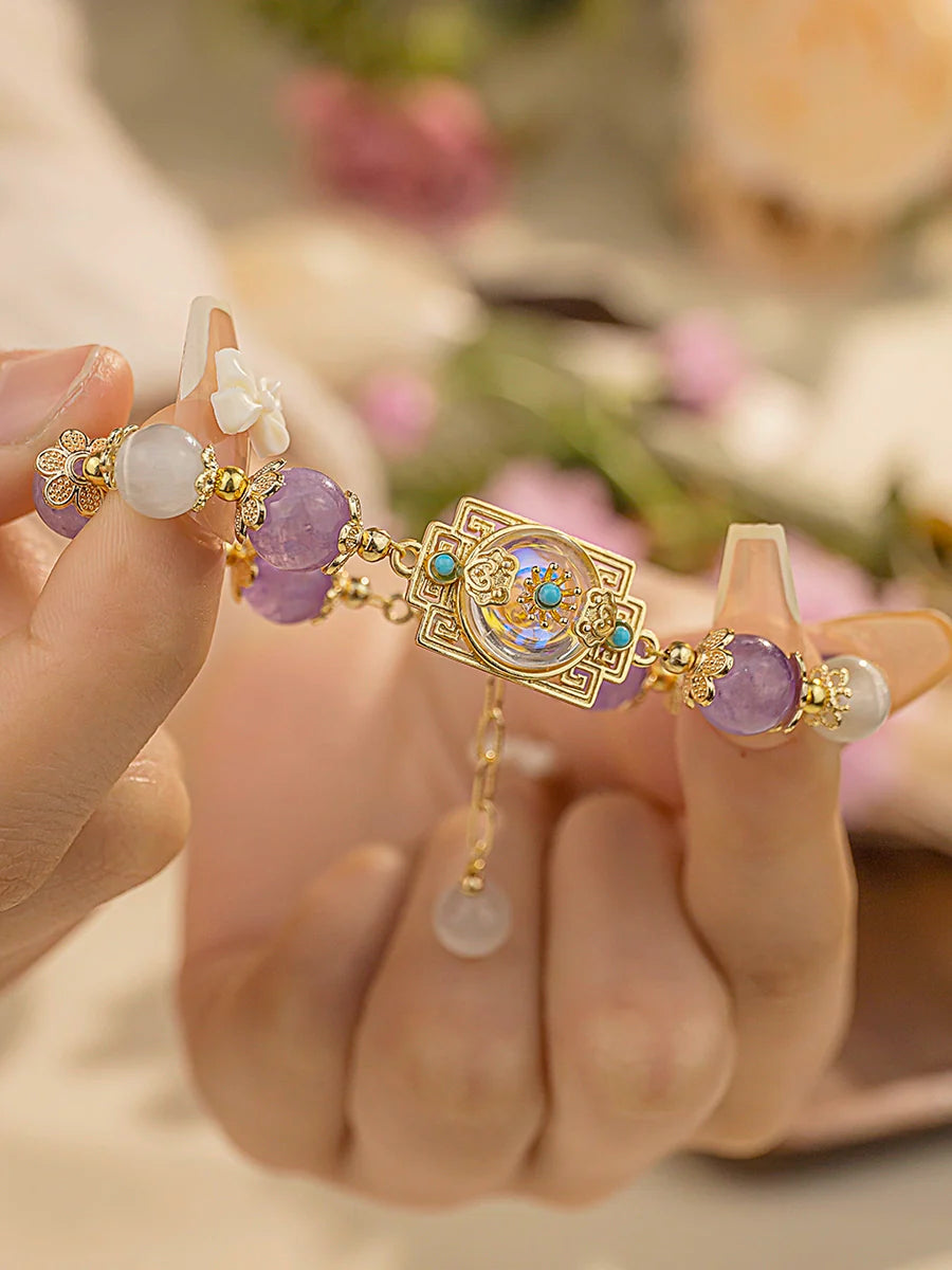 Chinese Palace Amethyst Bracelet