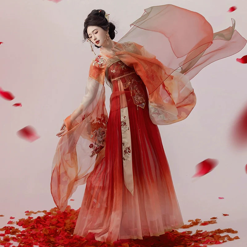 Chaohua 朝华 - Tang Dynasty Style Qixiong Ruqun