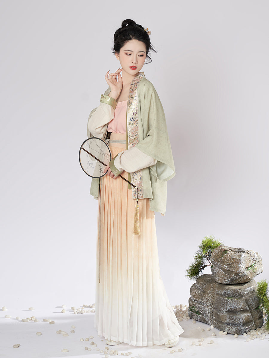 Rolling Autumn 挽秋 - Song Dynasty Style Qiyao Ruqun Hanfu