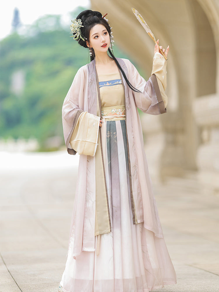 Mo Huayou 陌花悠 - Song Dynasty Style Qiyao Ruqun Hanfu
