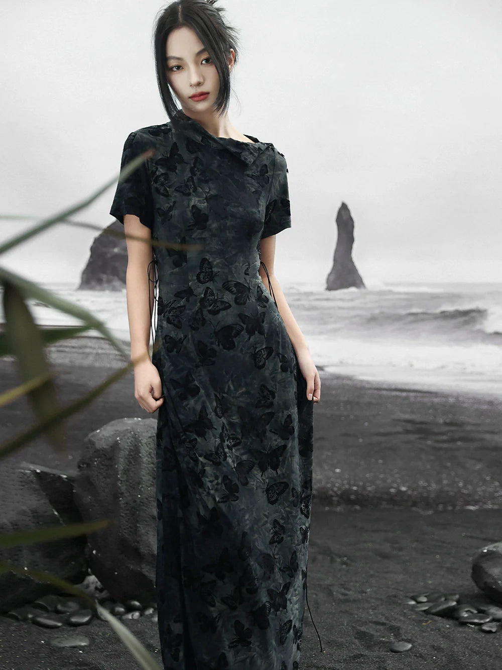 New Chinese Style Tie-dye Dress: Molly