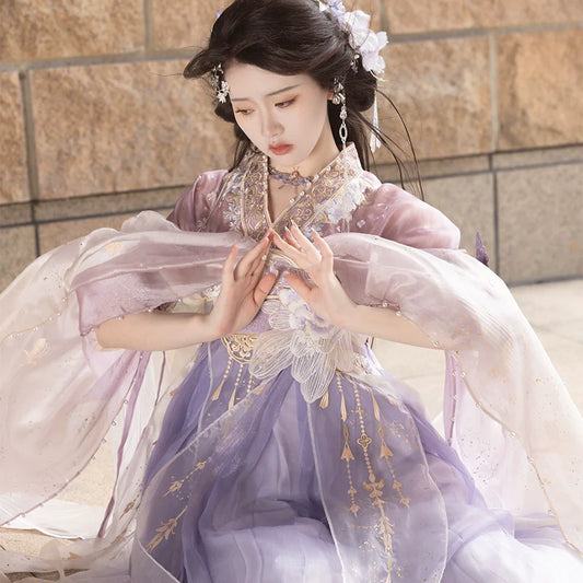 Hibiscus 芙蓉 - Wei Jin Style Qiyao Ruqun