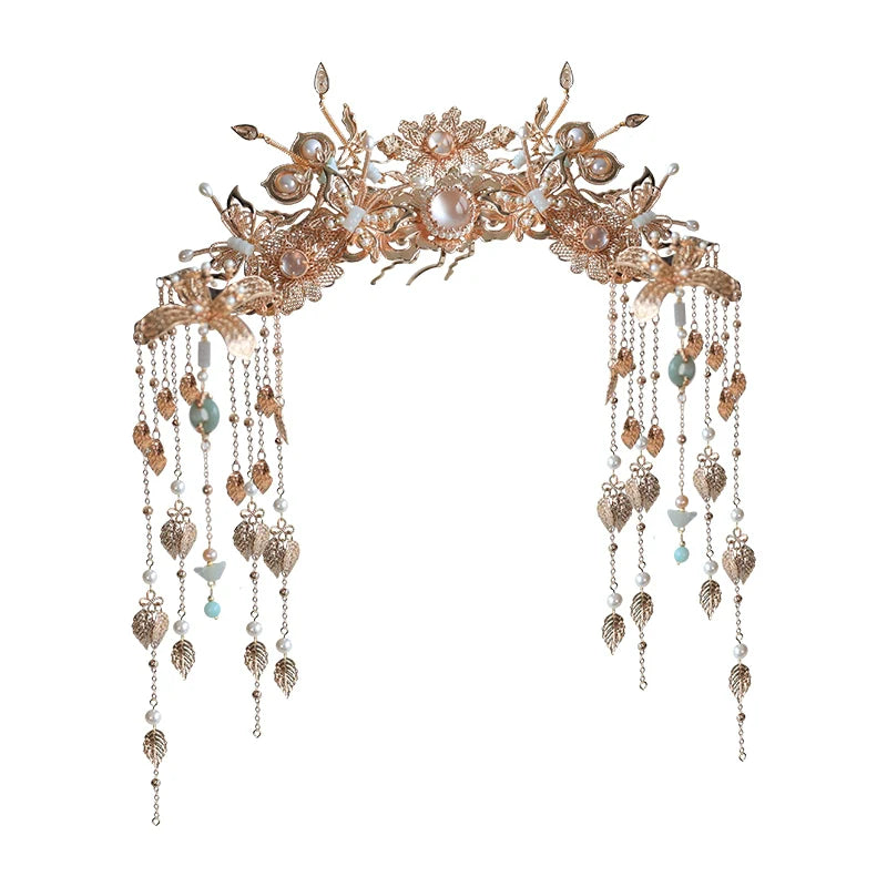 Hanfu Hair Accessories Set: Yunhuali