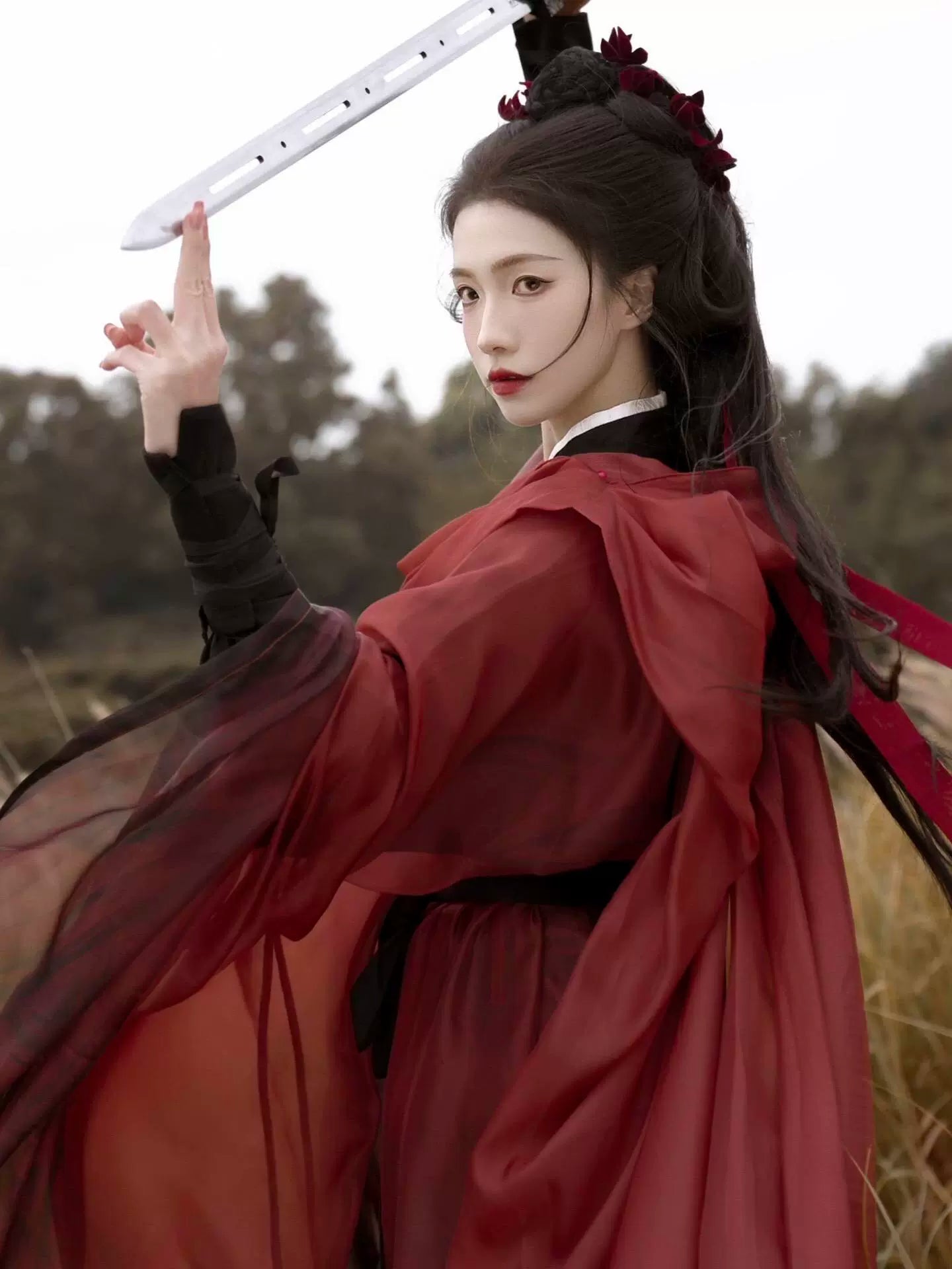 Chivalry 骑士 - Wei Jin Swordsman Style Fantasy Costume
