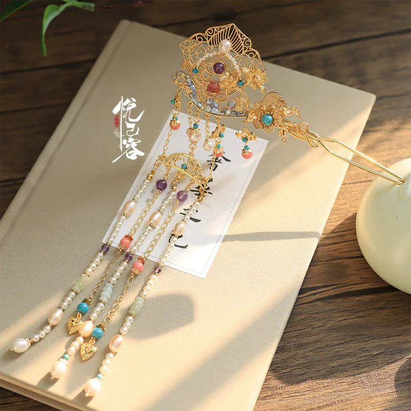 Hanfu Hair Accessories Set: Yunyan