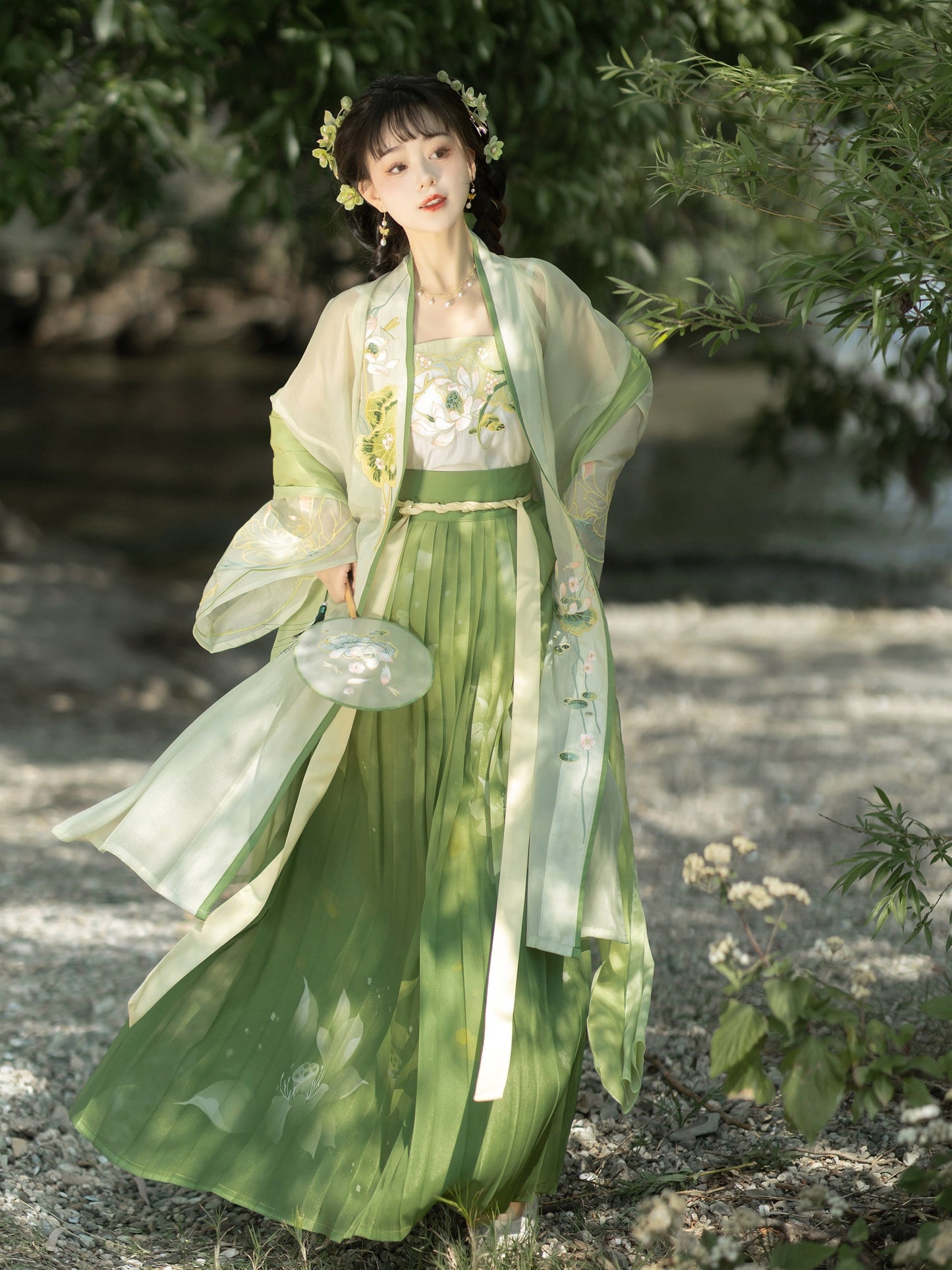 Banyan Tree - Song Dynasty Style Qiyao Ruqun Hanfu