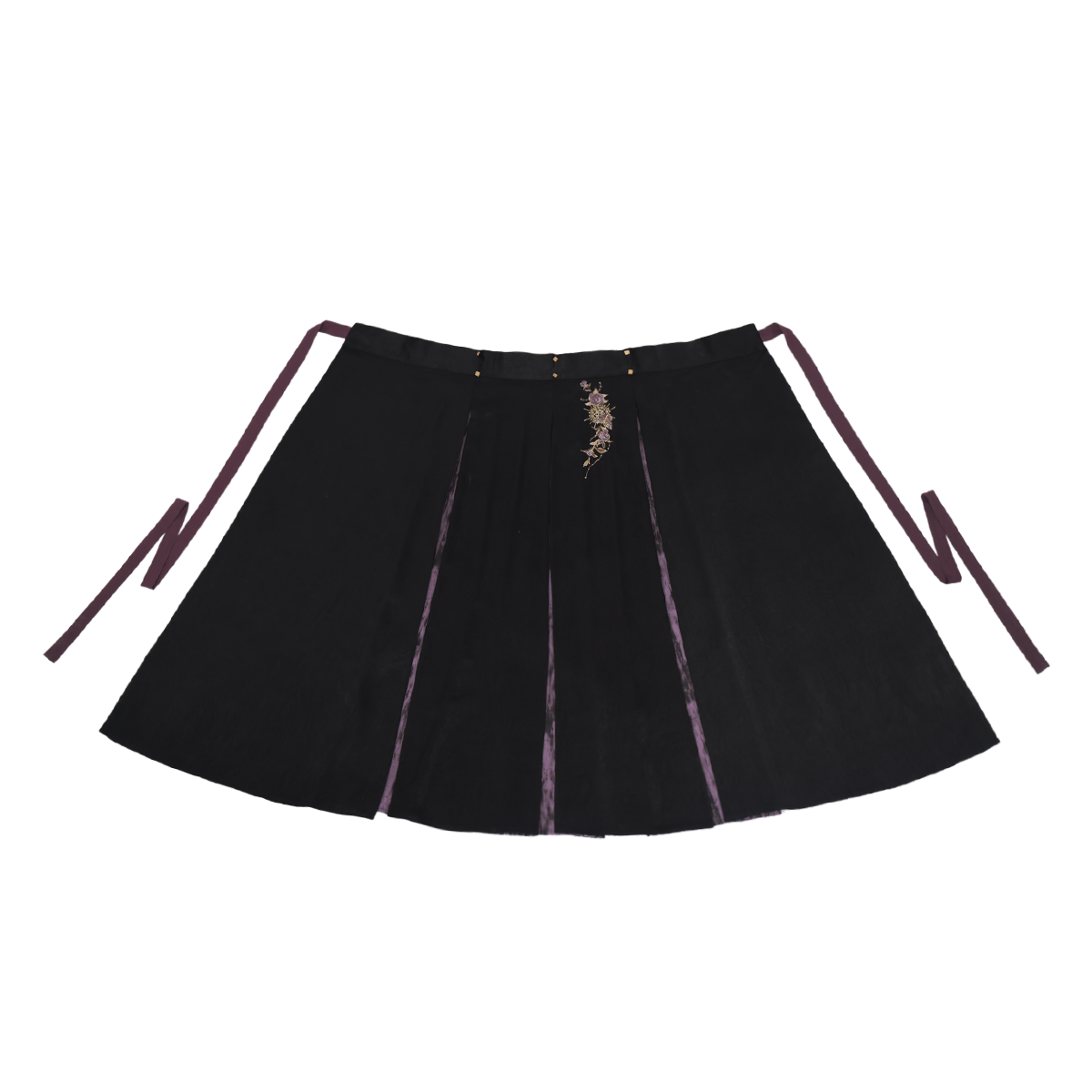 Night Earl 夜伯爵 - Dark Qi Lolita Black Lace Chinese Style Outfit (Preorder)