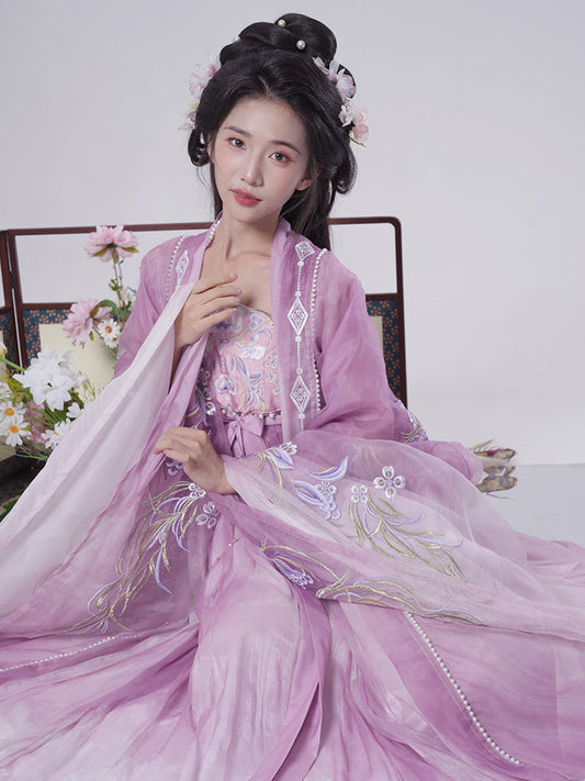 Starry Night River 如梦星河 - Tang Dynasty Style Modern Hanfu Dress Heziqun