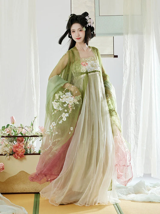 Golden Branch 金枝 - Tang Dynasty Style Qixiong Ruqun