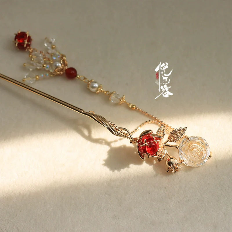 Hair Pin: Rose Covenant