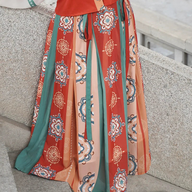 Silk Road - Tang Dynasty Hanfu Matching Set