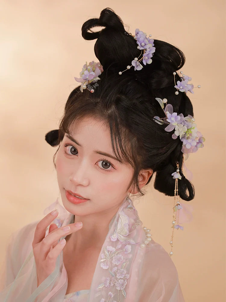 Hair Clips: Lilac